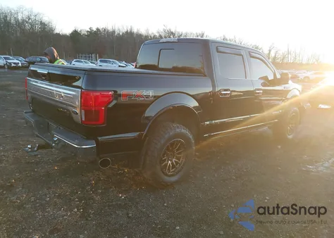 2018 Ford F150 Supercrew из США, поврежденный, VIN 1FTFW1E11JFD72882